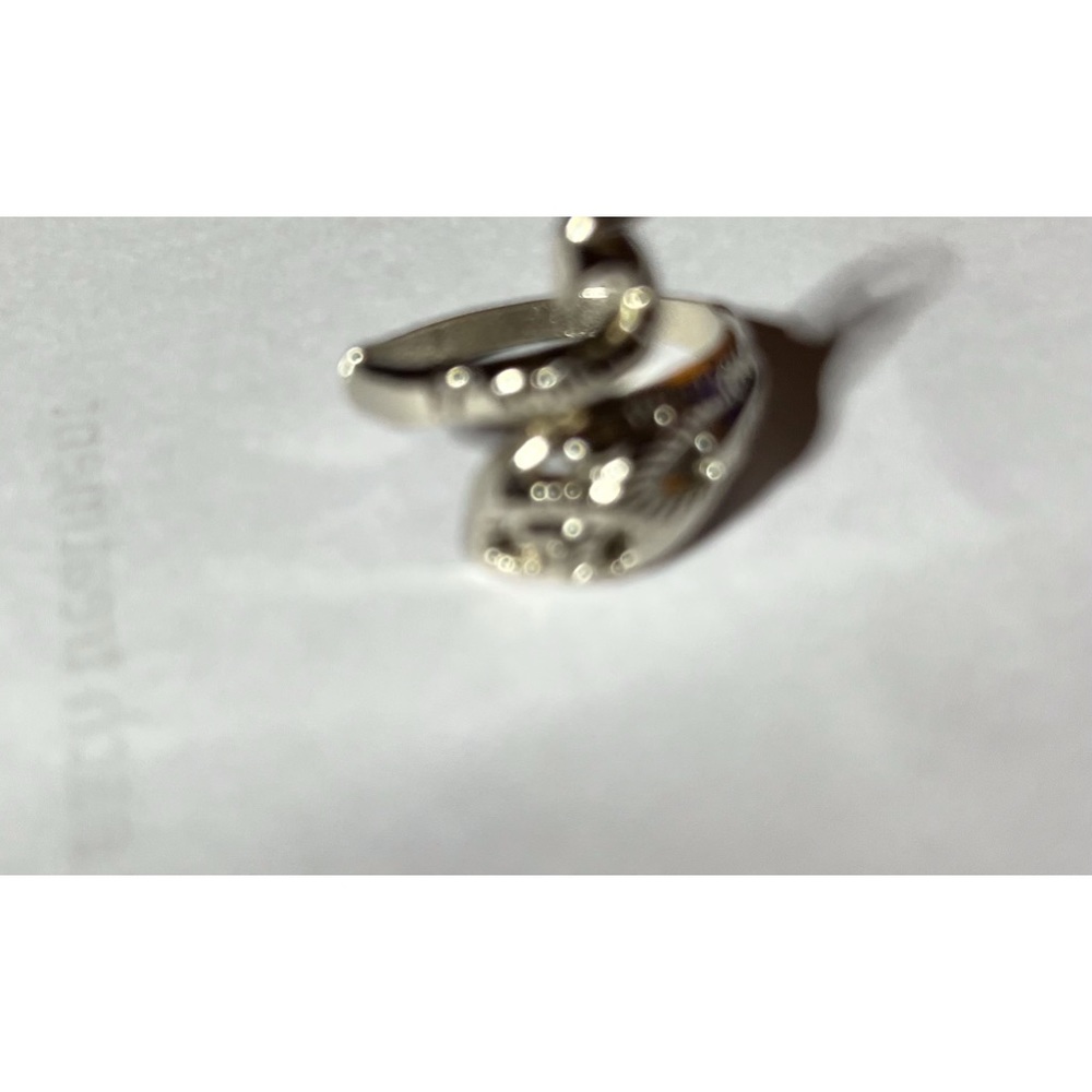 SILVER METAL ADJUSTABLE SERPENT RING! - Picture 2 of 5